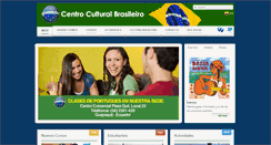 Desktop Screenshot of centroculturalbrasileiro.com.ec